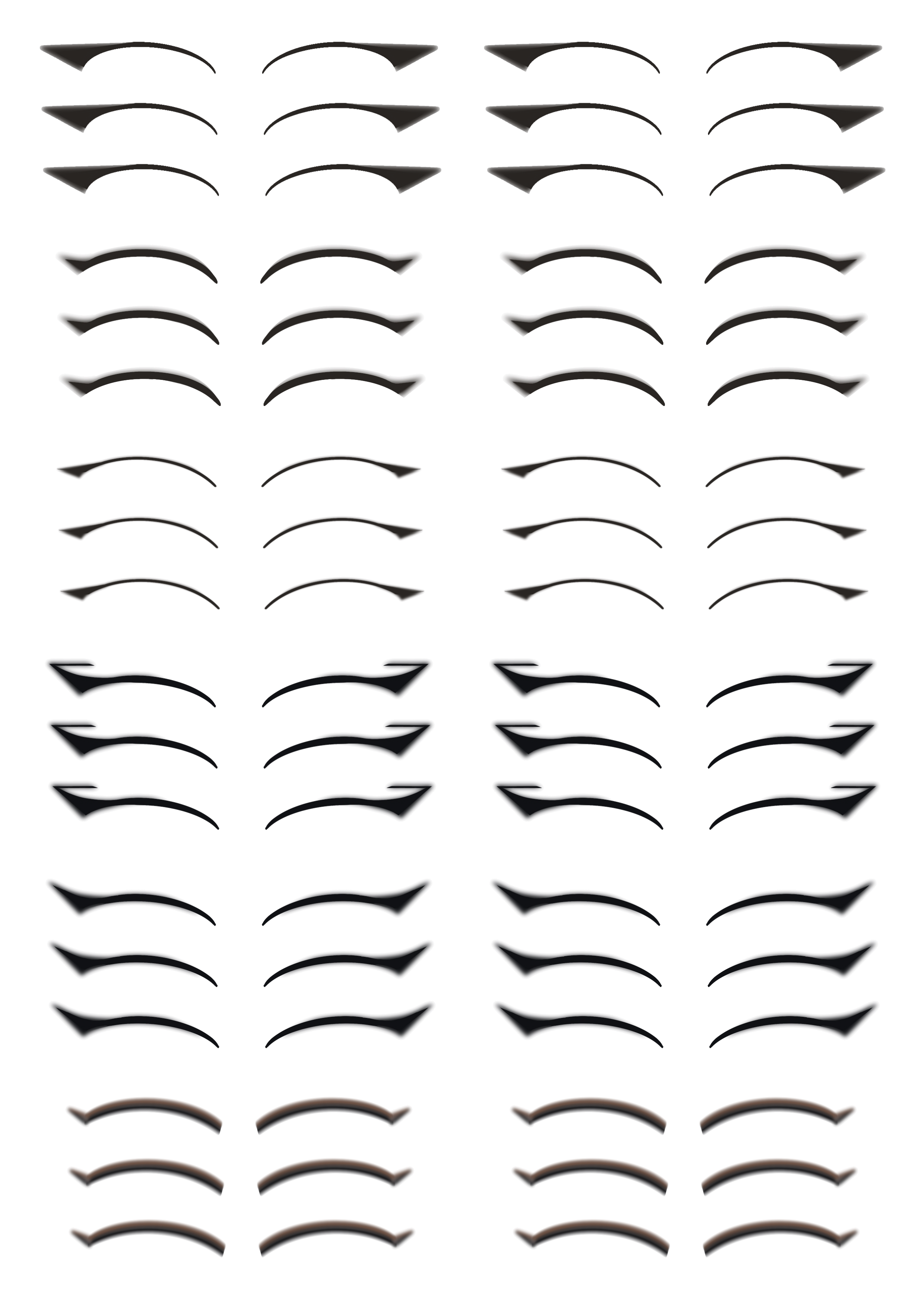 Temporary StickOn Eyeliner Tattoo Glamiara